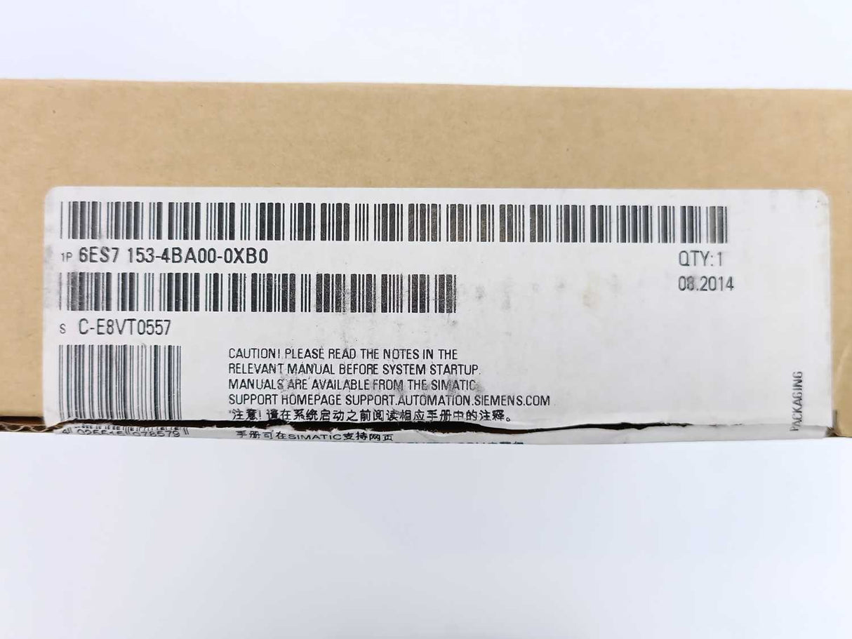 Siemens 6ES7153-4BA00-0XB0 SIMATIC ET200 Connection Interface Module