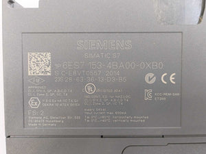 Siemens 6ES7153-4BA00-0XB0 SIMATIC ET200 Connection Interface Module