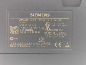 Siemens 6GK7343-1EX30-0XE0 SIMATIC NET CP Industrial Ethernet