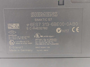 Siemens 6ES7313-6BE00-0AB0 SIMATIC S7