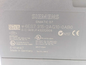 Siemens 6ES7315-2AG10-0AB0 Simatic S7-300 CPU315-2