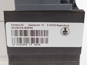 Siemens 3VL2716-1SP36-0AA0 VL160N Circuit Breaker