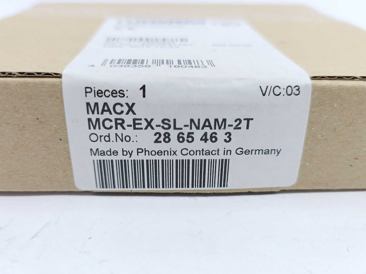 Phoenix Contact 2865463 MACX MCR-EX-SL-NAM-2T Isolation Switch Amplifier