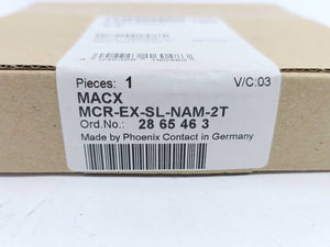 Phoenix Contact 2865463 MACX MCR-EX-SL-NAM-2T Isolation Switch Amplifier