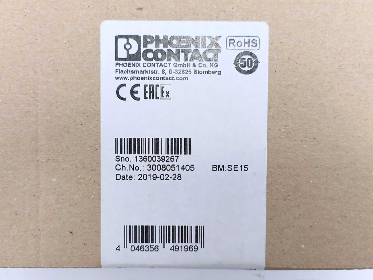 Phoenix Contact 2865036 MACX MCR-SL-2NAM-T