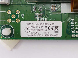 IRIS Touch 420 Circuit BoardB-626-0002, 00117800F95D.