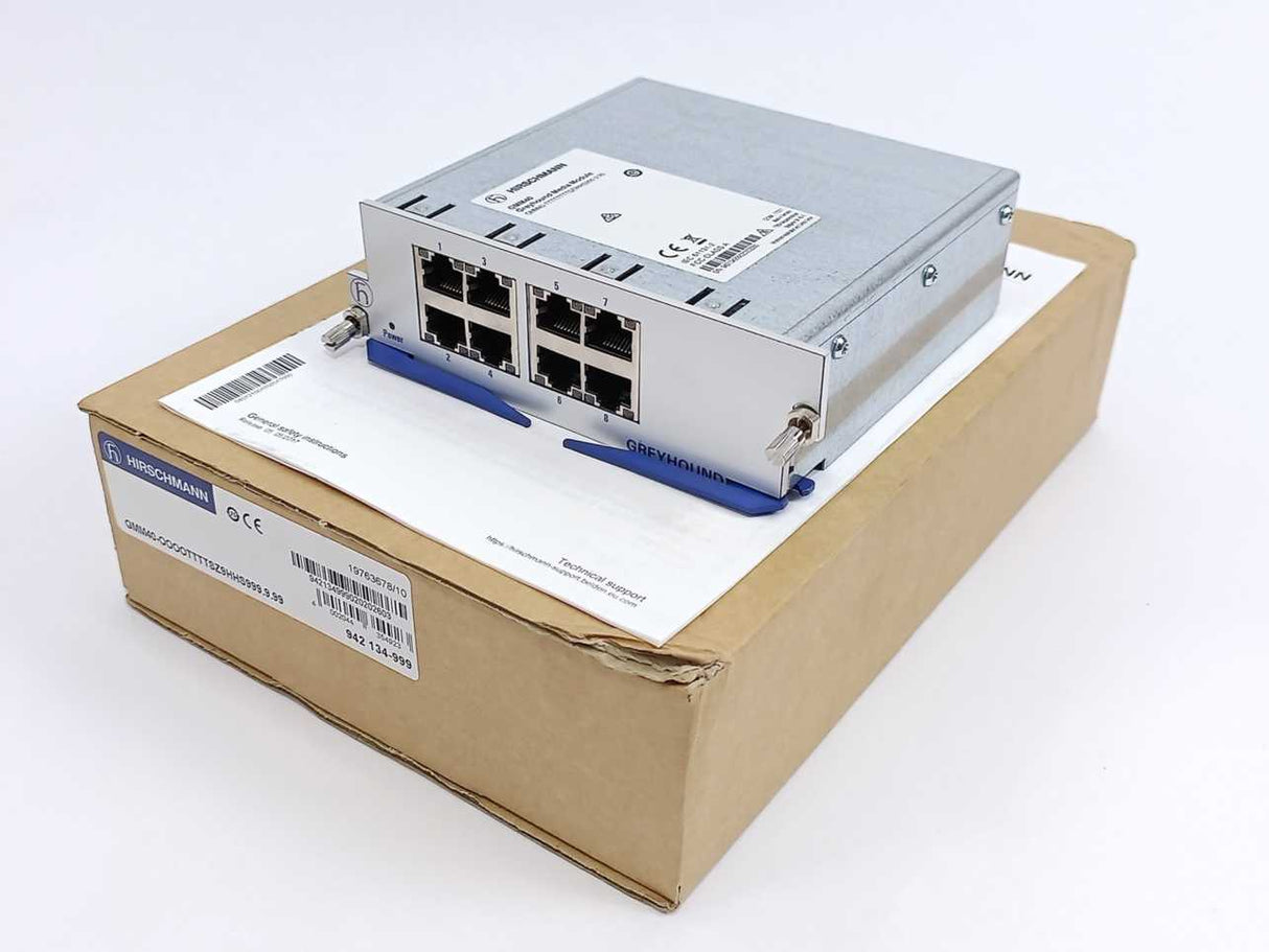 Hirschmann GMM40 Industrial Media Module, GMM40-TTTTTTTTSZ9HHS999.9.99