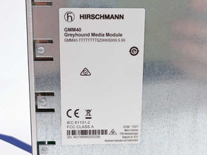 Hirschmann GMM40 Industrial Media Module, GMM40-TTTTTTTTSZ9HHS999.9.99