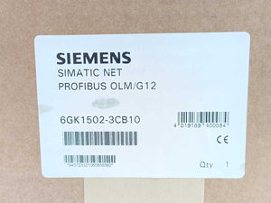 Siemens 6GK1502-3CB10 PROFIBUS OLM/G12 Optical Link Module