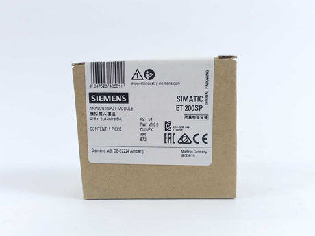 Siemens 6ES7134-6GF00-0AA1 Analog Input Module