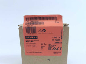 Siemens 6ES7134-6GF00-0AA1 Analog Input Module
