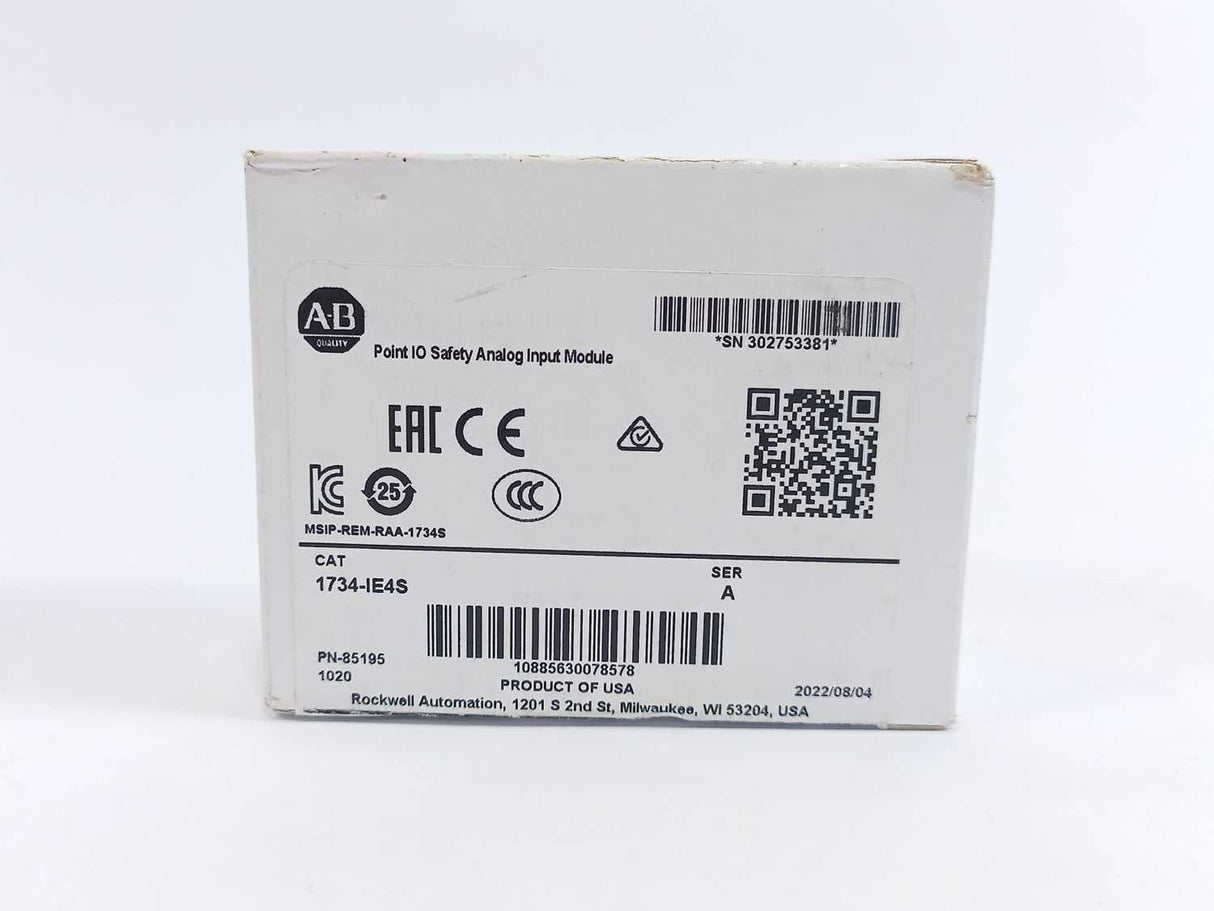 AB 1734-IE4S Ser. A, PN-85195