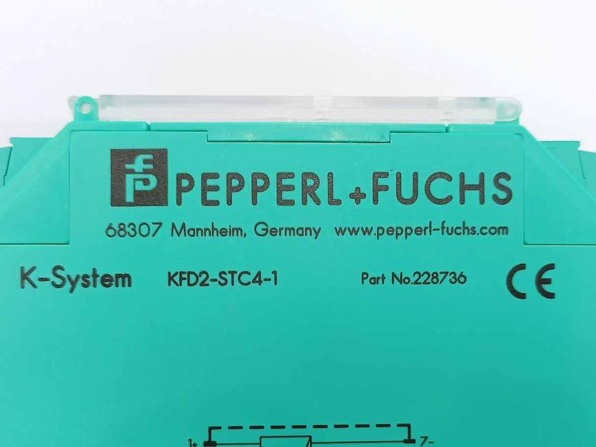 Pepperl+Fuchs 228736 KFD2-STC4-1 SMART Transmitter Power Supply