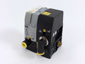 Parker P2D8V32C5 Valve Module Solenoid Pilot + P2M2BXV0A Intermediate Supply
