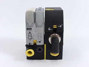 Parker P2D8V32C5 Valve Module Solenoid Pilot + P2M2BXV0A Intermediate Supply