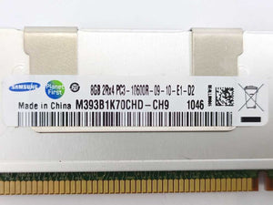 Samsung M393B1K70CHD-CH9 8GB DDR3 Sdram Memory Module Batch 8 pcs.