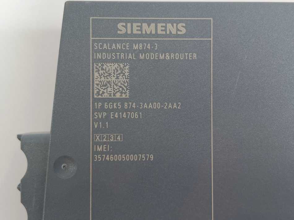 Siemens 6GK5874-3AA00-2AA2 Industrial Model & Router