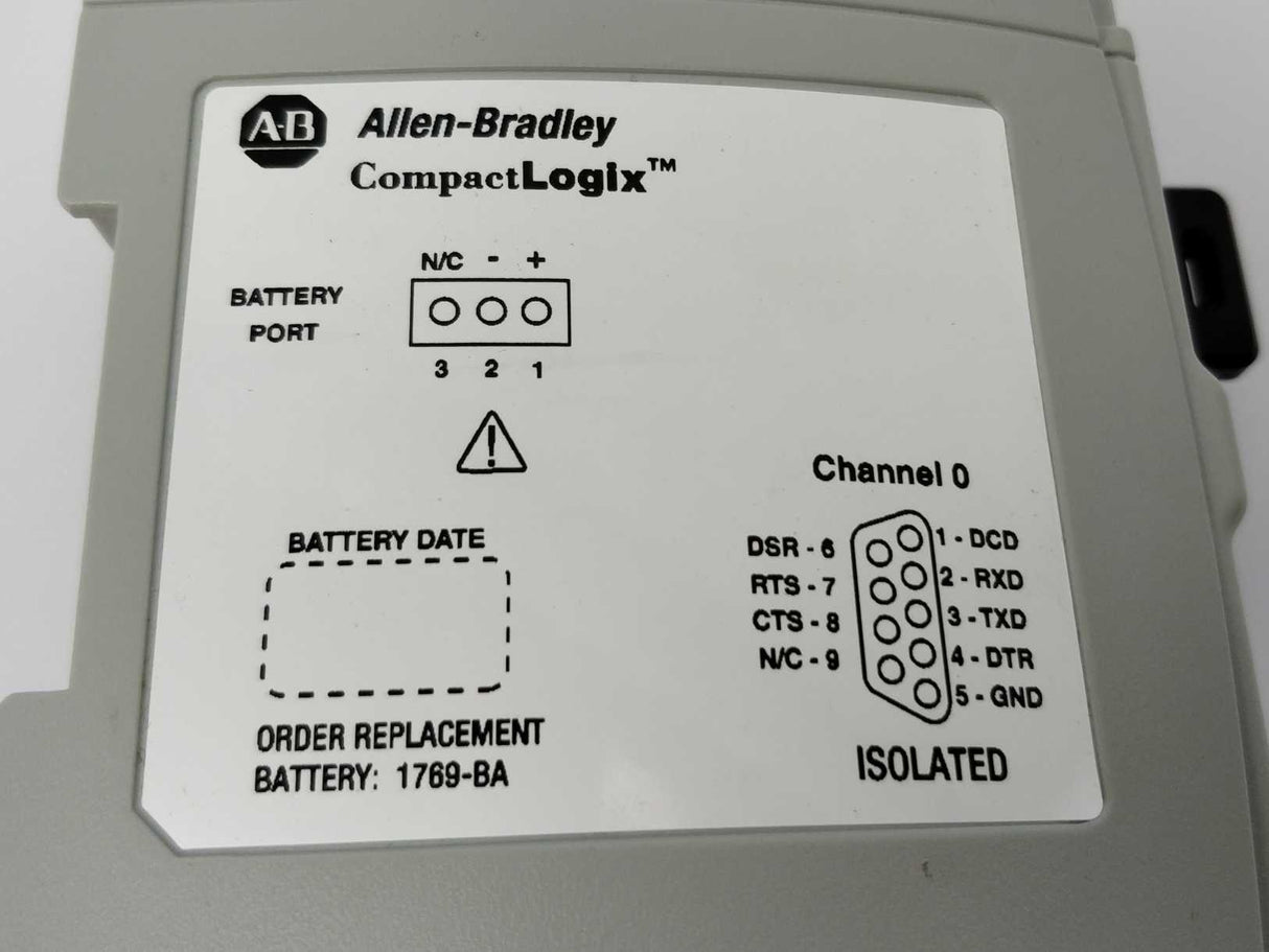 AB 1769-L32E Ser. A ; FW. 1.15, CompactLogix 750KB Controller