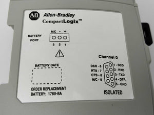 AB 1769-L32E Ser. A ; FW. 1.15, CompactLogix 750KB Controller