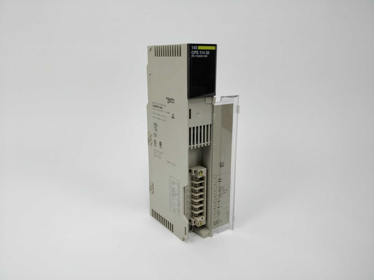 Schneider Electric 140CPS11420 PS 115/230 VAC