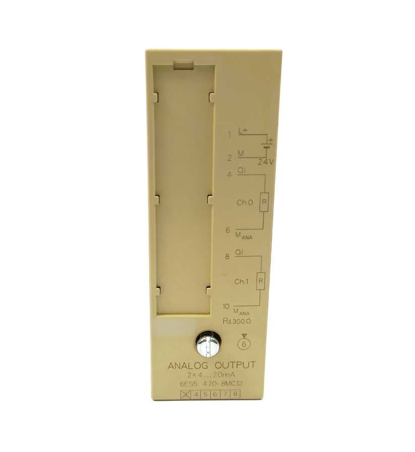 Siemens 6ES5470-8MC12 SIMATIC S5 Analog Output