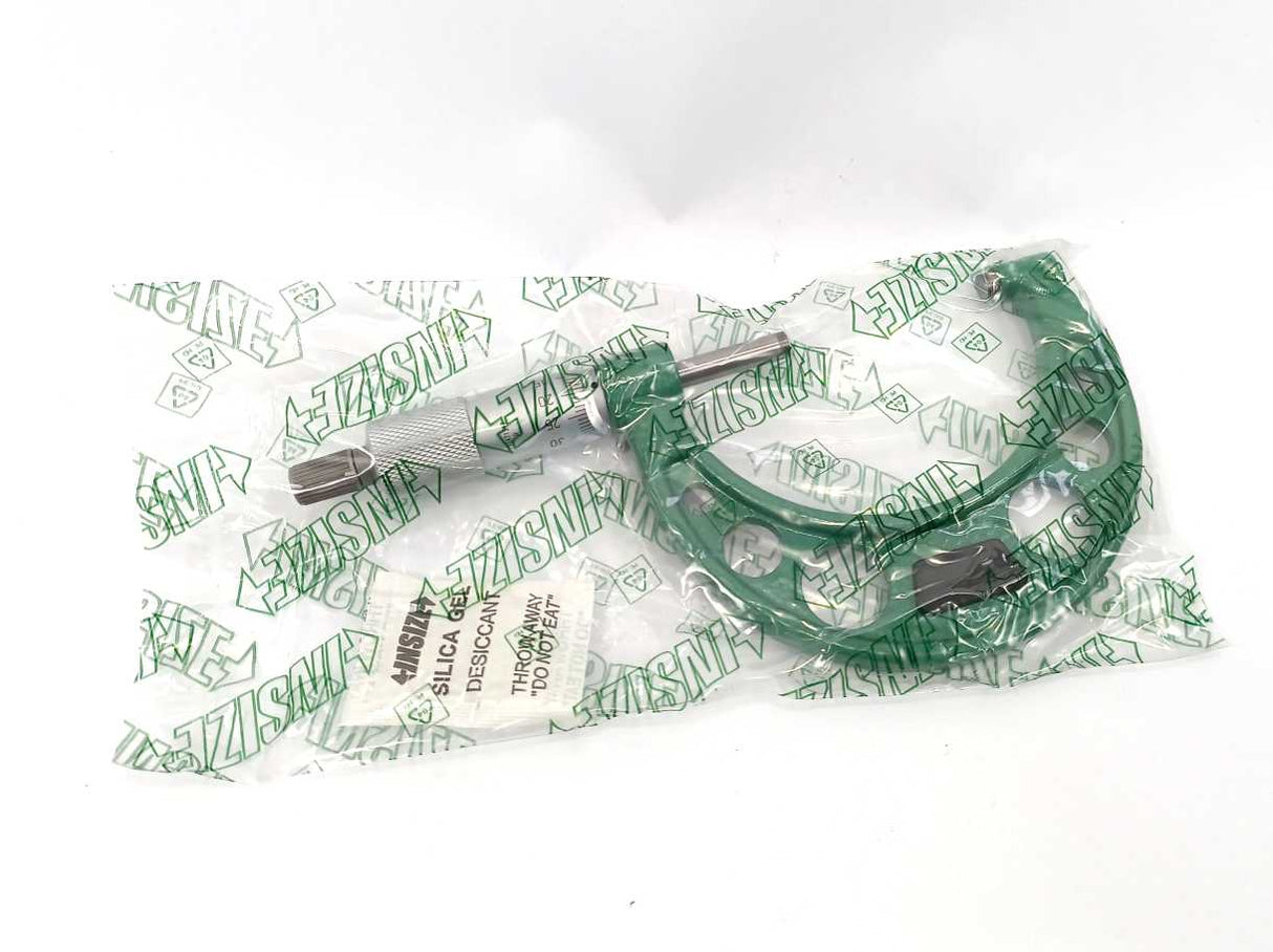 INSIZE 3203-75A Outside Micrometer 50-75X0.01mm