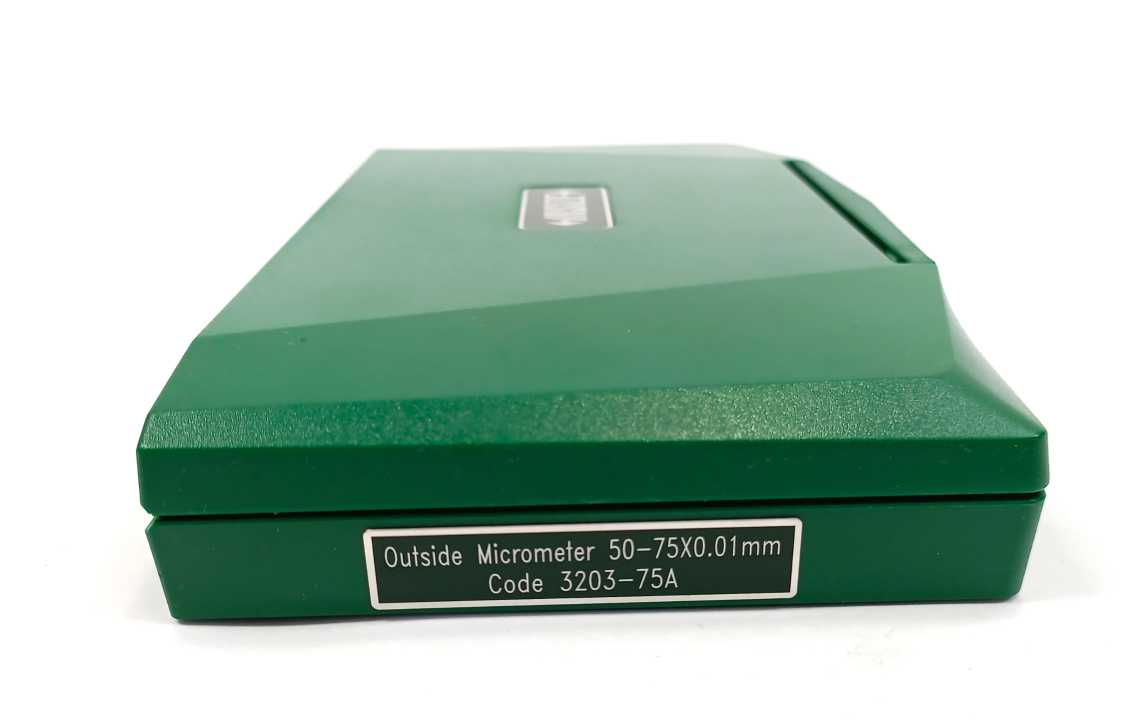 INSIZE 3203-75A Outside Micrometer 50-75X0.01mm