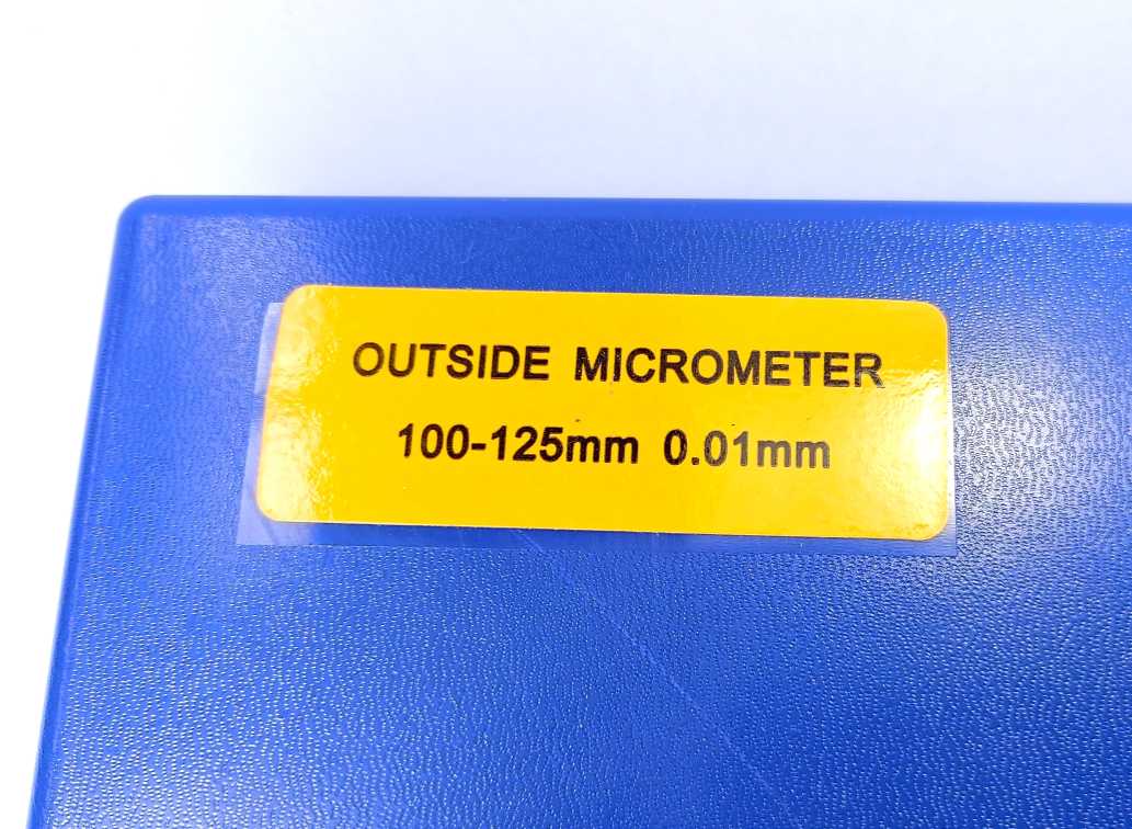 Diesella 10250125 Outside Micrometer 100-125x0,01 mm