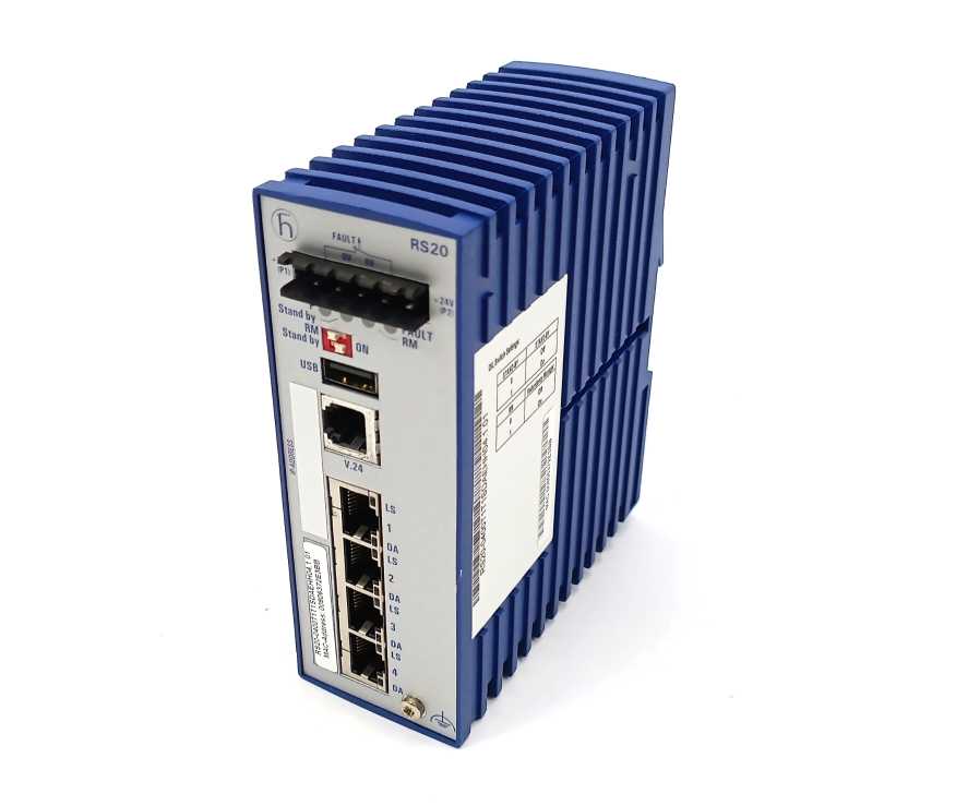 Hirschmann RS20 Rail switch RS20-0400T1T1SDAEHH04.1.01