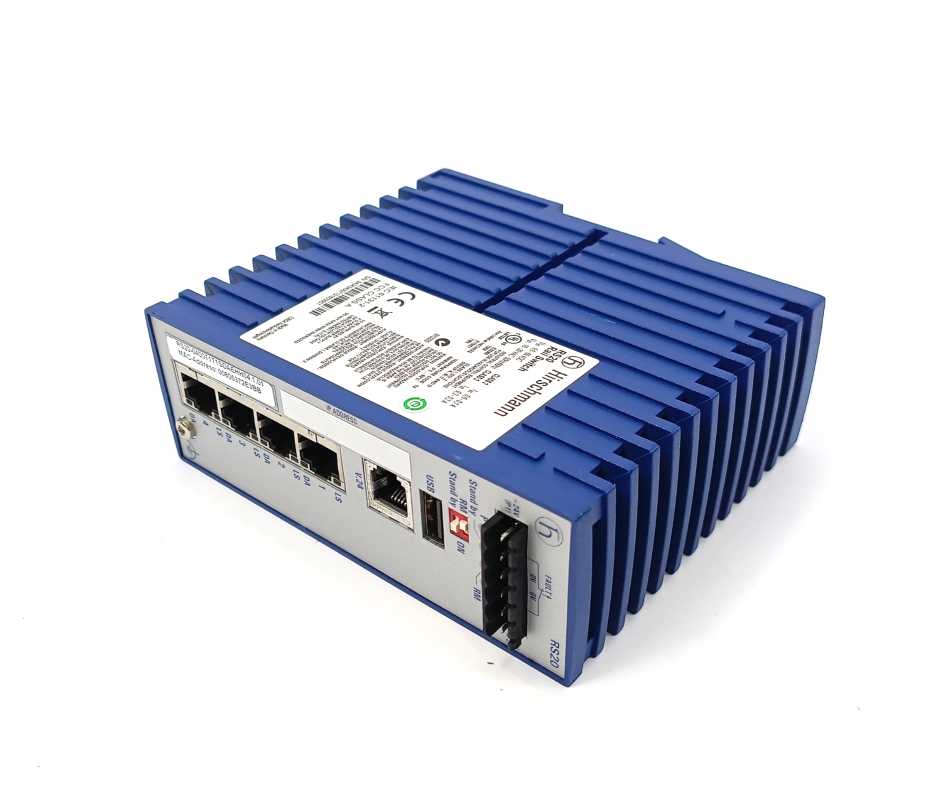 Hirschmann RS20 Rail switch RS20-0400T1T1SDAEHH04.1.01