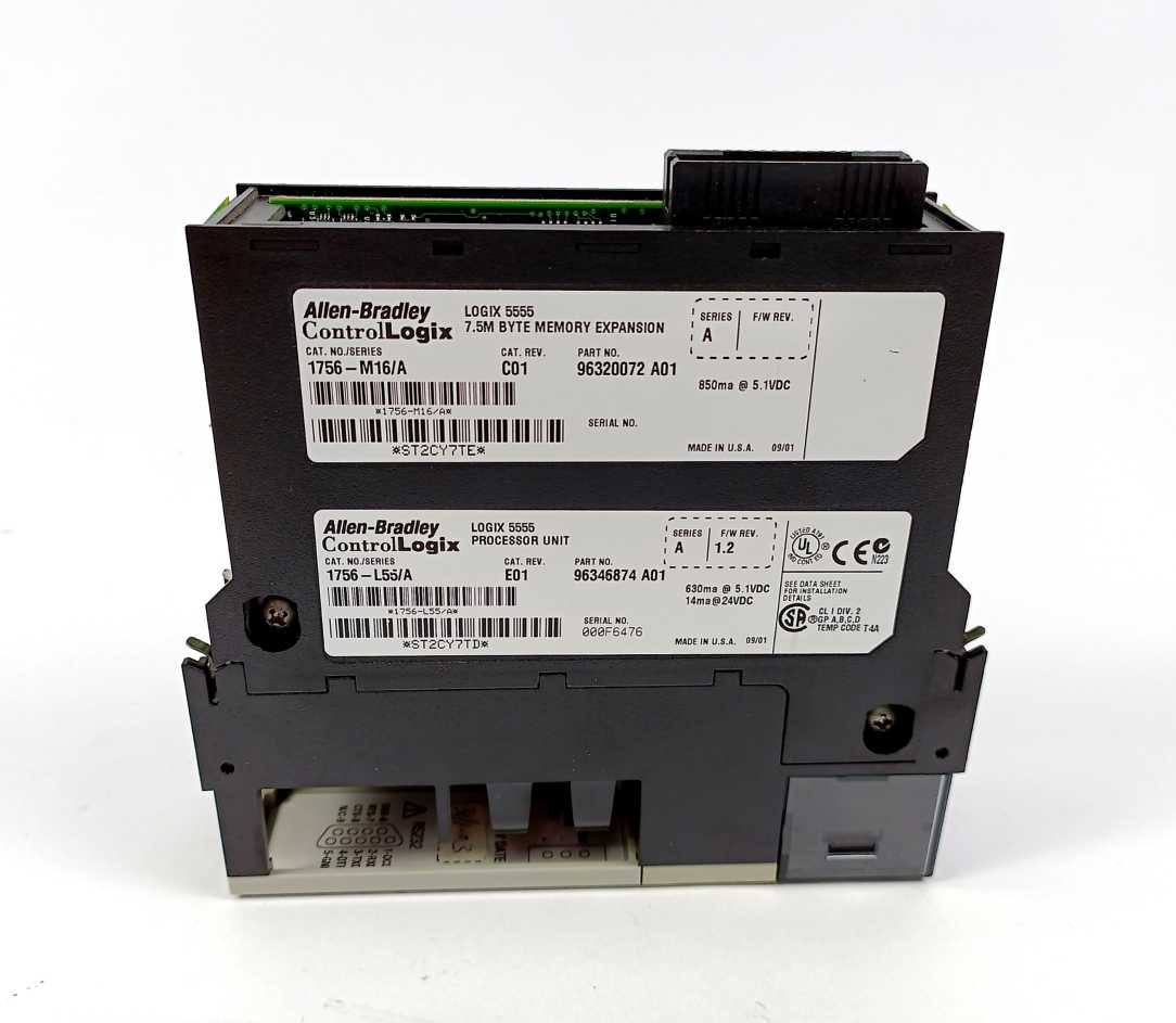 AB 1756-M16/A Ser. A ; Cat.Rev. C01 ControlLogix Expansion Memory Module