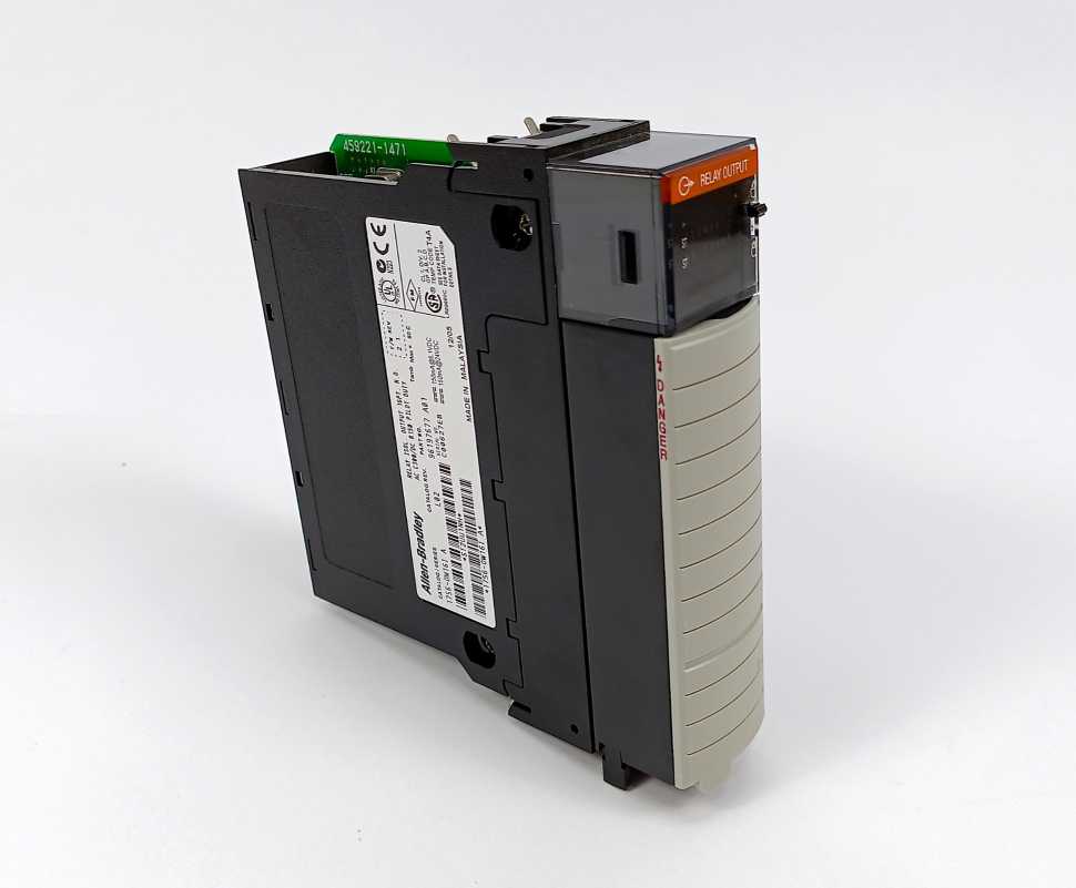 AB 1756-OW16I Ser. A ; Cat. Rev. L02 ControlLogix Relay Output Module
