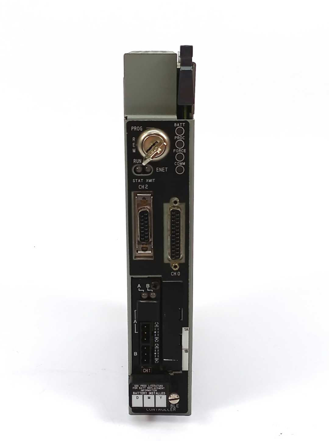 AB 1785-L80E Ser. D ; F/W Rev. B  PLC-5/80 Ethernet Processor Module