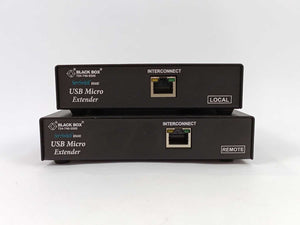 Black Box ACU4001A ServSwitch CATx USB Micro Extender. Local + Remote Units