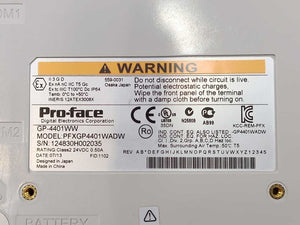 Pro-Face PFXGP4401WADW GP-4401WW Touch Screen HMI