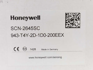 Honeywell 943-T4Y-2D-1D0-200EEX SCN-2645SC Ultrasonic Proximity Sensor