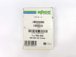 Wago 753-430 Digital 8-channel input 24 VDC