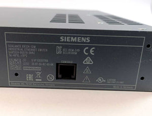 Siemens 6GK5324-0GG10-3HR2 SCALANCE XR324-12M Managed IE Switch, 19" rack