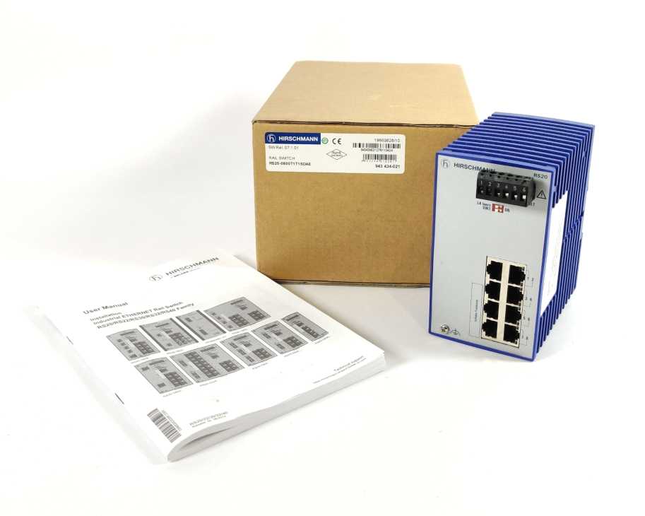 Hirschmann RS20-0800T1T1SDAUHH RS20 Rail Switch