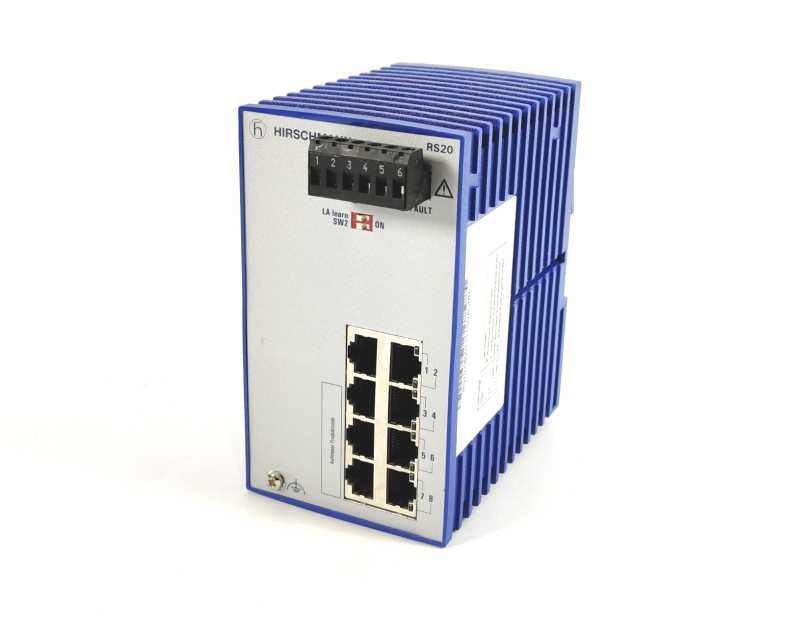 Hirschmann RS20-0800T1T1SDAUHH RS20 Rail Switch