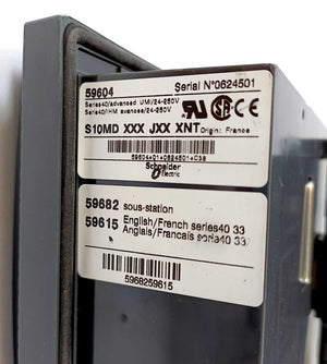 Merlin Gerin 59604 SEPAM S10MD  w/ 59682 Substation
