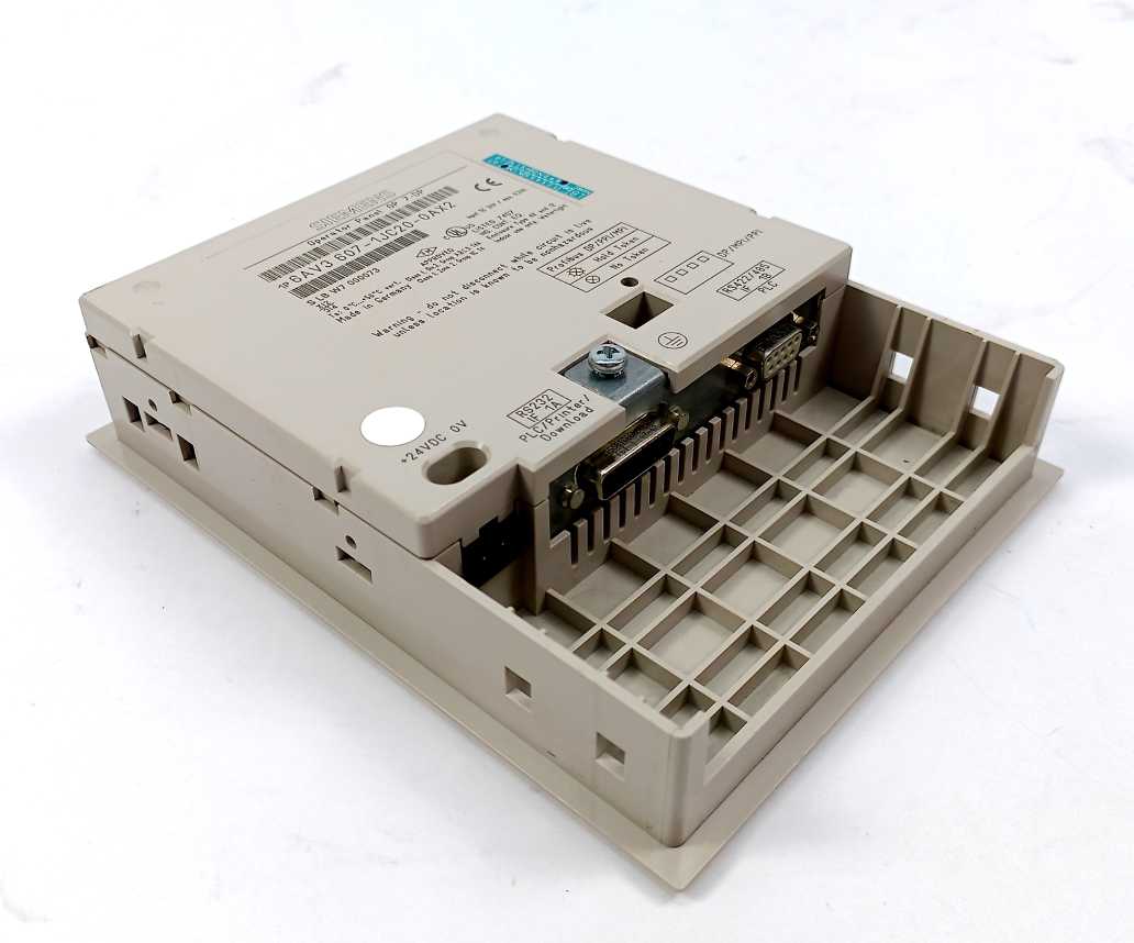 Siemens 6AV3607-1JC20-0AX2 Operator Panel OP 7-DP