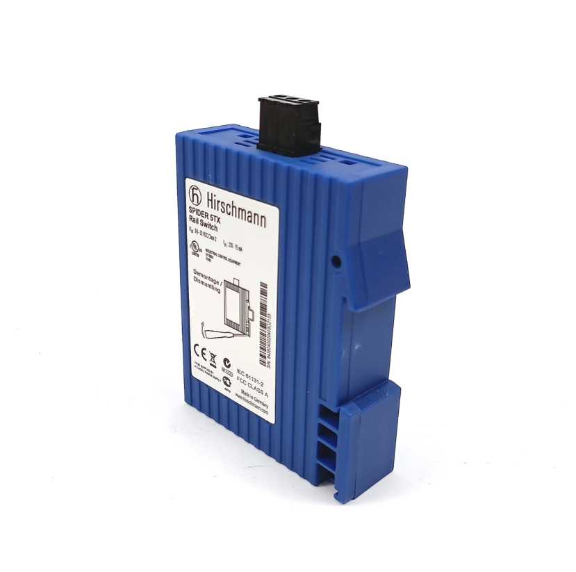 Hirschmann 943824-002 SPIDER 5TX Rail Switch
