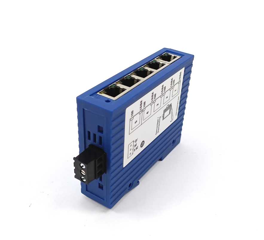 Hirschmann 943824-002 SPIDER 5TX Rail Switch