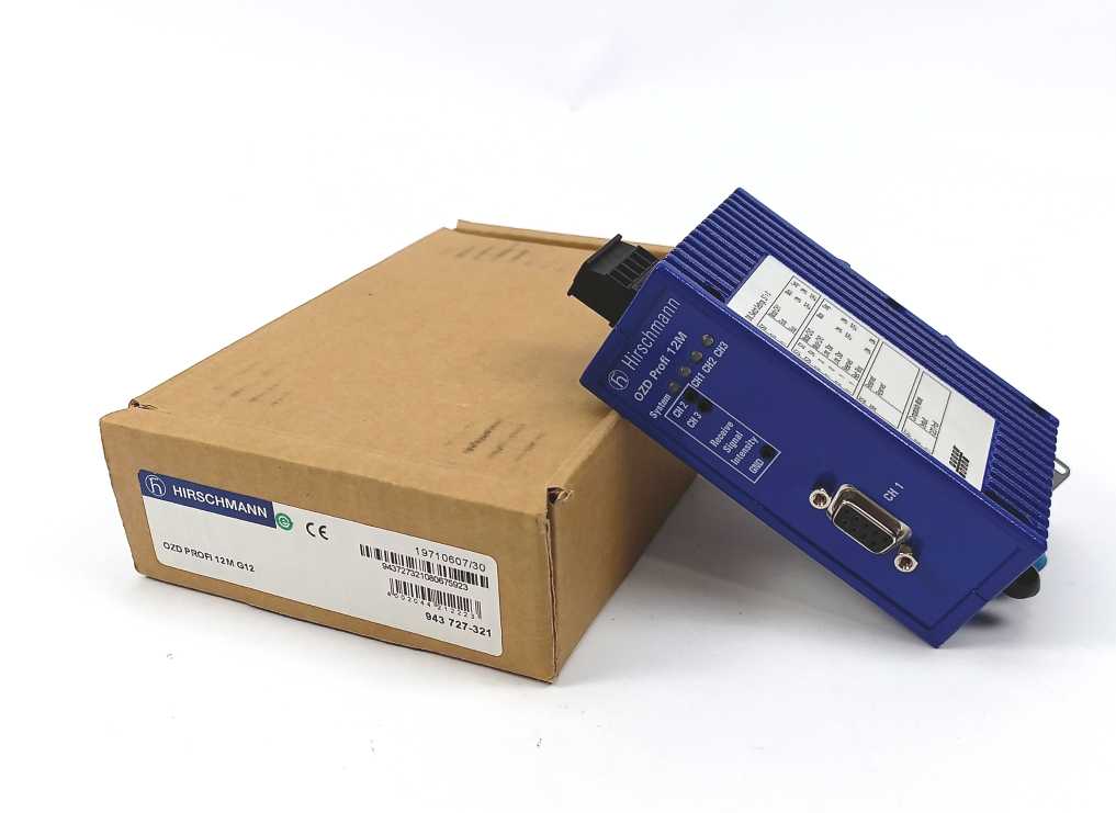 Hirschmann 943727-321 OZD Profi 12M G12 Fiberoptic Module Profibus