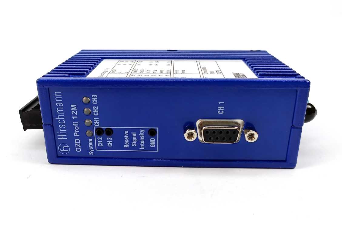 Hirschmann 943727-321 OZD Profi 12M G12 Fiberoptic Module Profibus