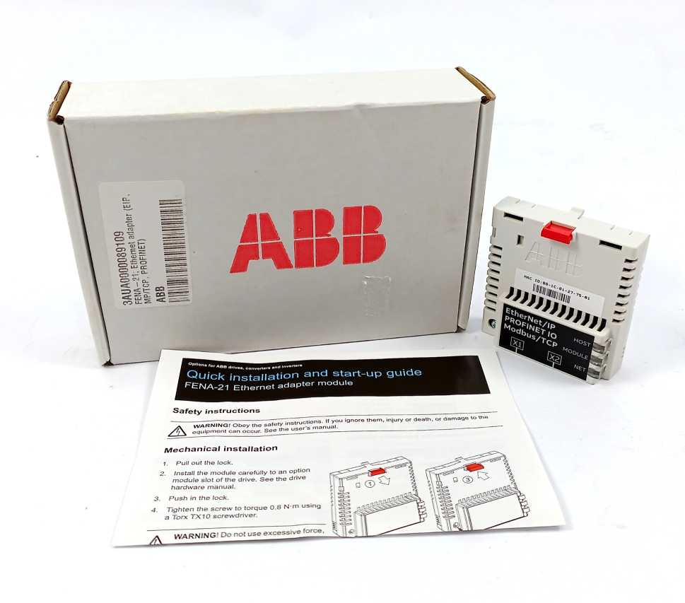 ABB 3AUA0000089109 3AUA0000089108 FENA-21, 2-port Ethernet