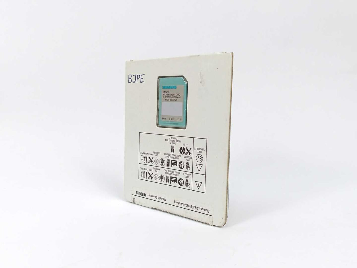 Siemens 6ES7953-8LL31-0AA0 Simatic Micro Memory Card