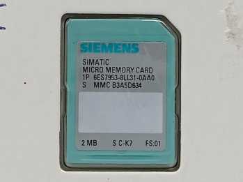 Siemens 6ES7953-8LL31-0AA0 Simatic Micro Memory Card