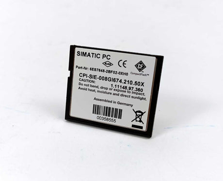 Siemens 6ES7648-2BF02-0XH0 SIMATIC CFast Memory Card 8 GB